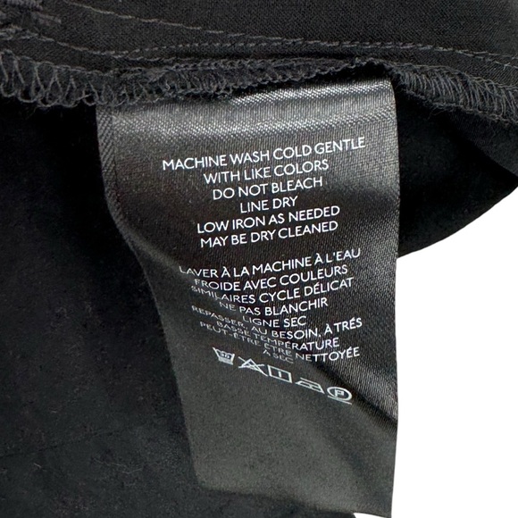 NEW! Anthropologie High-Rise Pleated Wide-Leg Trousers High Waisted Black | 10 - Picture 14 of 14